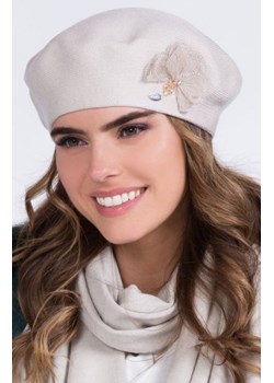 Kamea Elza beret damski beżowy ze sklepu intimiti.pl w kategorii Berety damskie - zdjęcie 187889527