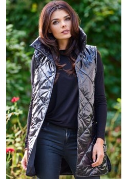 Damska kamizelka bezrękawnik czarna A383 ze sklepu intimiti.pl w kategorii Kamizelki damskie - zdjęcie 187889678
