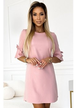 Numoco 217-9 NEVA trapezowa sukienka z rozkloszowanymi rękawkami ze sklepu intimiti.pl w kategorii Sukienki - zdjęcie 187889787