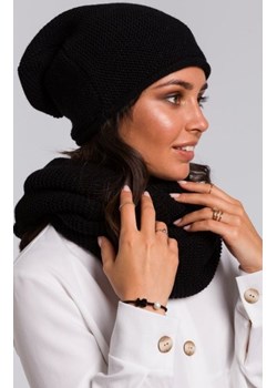 Czapka smerfetka BK044 czarna ze sklepu intimiti.pl w kategorii Czapki zimowe damskie - zdjęcie 187889946