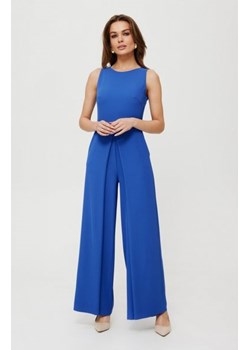 Makover kombinezon z szerokimi nogawkami niebieski K184 ze sklepu intimiti.pl w kategorii Kombinezony damskie - zdjęcie 187890047