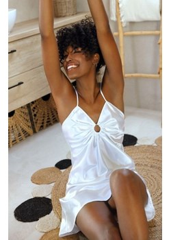 Dkaren Kamaria satynowa koszulka nocna ze sklepu intimiti.pl w kategorii Koszule nocne - zdjęcie 187890355