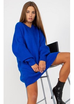 *Merribel oversizowy sweter 0341.38P chabrowy ze sklepu intimiti.pl w kategorii Swetry damskie - zdjęcie 187890475