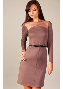 Vera Fashion Giselle sukienka beż ze sklepu intimiti.pl w kategorii Sukienki - zdjęcie 187890735