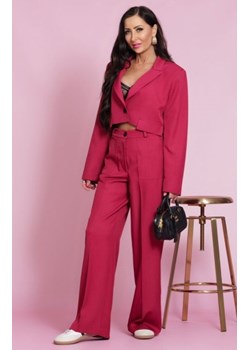 Elizabeth Mateo spodnie z szeroką nogawką wino ze sklepu intimiti.pl w kategorii Spodnie damskie - zdjęcie 187891279