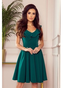 Numoco 307-2 POLA sukienka z falbankami na dekolcie ze sklepu intimiti.pl w kategorii Sukienki - zdjęcie 187891625