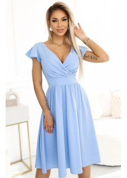 Numoco 425-12 MATILDE sukienka z dekoltem i krótkim rękawkiem ze sklepu intimiti.pl w kategorii Sukienki - zdjęcie 187891797