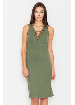 Figl M487 sukienka zielona ze sklepu intimiti.pl w kategorii Sukienki - zdjęcie 187891956