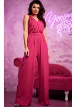 Awama A552 błyszczący kombinezon wieczorowy ze sklepu intimiti.pl w kategorii Kombinezony damskie - zdjęcie 187892198