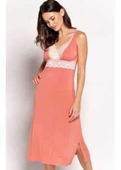 Katty morelowa koszula nocna ze sklepu intimiti.pl w kategorii Koszule nocne - zdjęcie 187892367