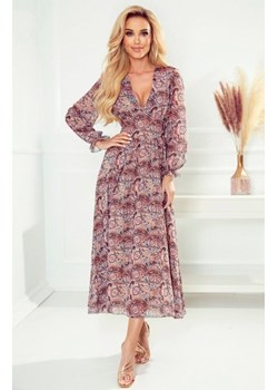 Numoco 378-1 szyfonowa sukienka midi ze sklepu intimiti.pl w kategorii Sukienki - zdjęcie 187892408