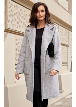 Roco oversizowy płaszcz damski midi ze sklepu intimiti.pl w kategorii Płaszcze damskie - zdjęcie 187893166
