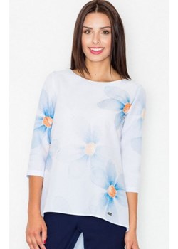 *Figl M505 bluzka w kwiatki ze sklepu intimiti.pl w kategorii Bluzki damskie - zdjęcie 187893238