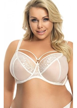 *Gorsenia K496 Paradise biustonosz miękki śmietankowy ze sklepu intimiti.pl w kategorii Biustonosze - zdjęcie 187893565