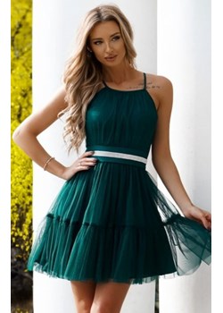 Duet Cristal tiulowa mini sukienka zielona ze sklepu intimiti.pl w kategorii Sukienki - zdjęcie 187894176