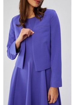 Stylove S368 krótka marynarka bez zapięcia fioletowa ze sklepu intimiti.pl w kategorii Marynarki damskie - zdjęcie 187894427