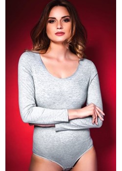 *Kostar 900 body szare damskie ze sklepu intimiti.pl w kategorii Body damskie - zdjęcie 187894518
