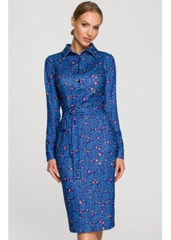 Moe M706 ołówkowa sukienka midi ze sklepu intimiti.pl w kategorii Sukienki - zdjęcie 187894528