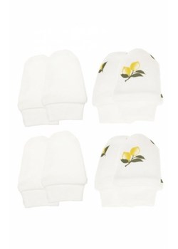 Rękawiczki niemowlęce niedrapki cytrynki 4-pak ze sklepu intimiti.pl w kategorii Rękawiczki dziecięce - zdjęcie 187894698