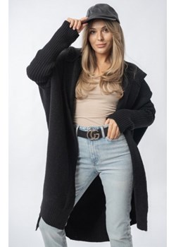 Osher asymetryczny kardigan damski z kapturem ze sklepu intimiti.pl w kategorii Swetry damskie - zdjęcie 187894746