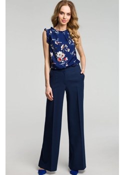 Moe M378 spodnie granatowe ze sklepu intimiti.pl w kategorii Spodnie damskie - zdjęcie 187894816