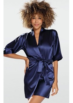 Dkaren 90 szlafrok granatowy ze sklepu intimiti.pl w kategorii Szlafroki damskie - zdjęcie 187895276