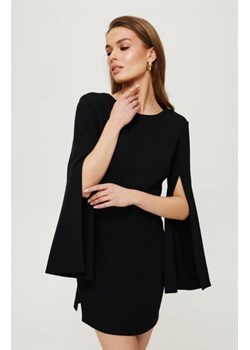 Makover sukienka z rozciętymi rękawami czarna K190 ze sklepu intimiti.pl w kategorii Sukienki - zdjęcie 187895386