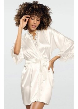 Dkaren Viola szlafrok ecru ze sklepu intimiti.pl w kategorii Szlafroki damskie - zdjęcie 187895797