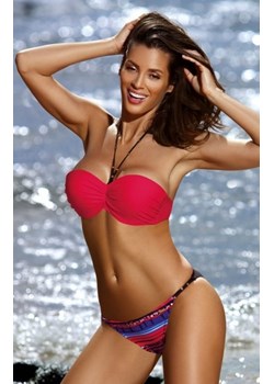 Marko Kostium kąpielowy Angela Shock Red M-483 (4) ze sklepu intimiti.pl w kategorii Stroje kąpielowe - zdjęcie 187895898