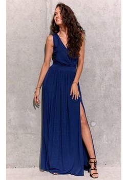 Roco 224 wieczorowa sukienka maxi brokat ze sklepu intimiti.pl w kategorii Sukienki - zdjęcie 187896175