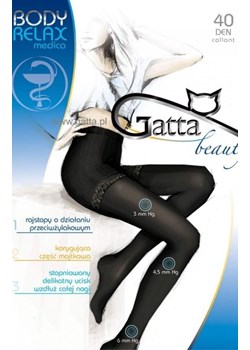 Gatta Body Relaxmedica 40 rajstopy przeciwżylakowe ze sklepu intimiti.pl w kategorii Rajstopy - zdjęcie 187896275