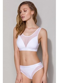 Miękki biały top Passion PS002 ze sklepu intimiti.pl w kategorii Biustonosze - zdjęcie 187896427