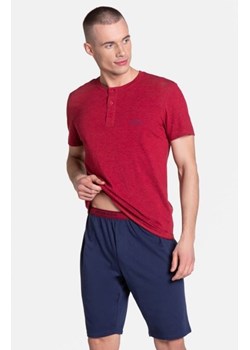 Henderson Dune 38879-33X piżama męska czerwono-granatowa ze sklepu intimiti.pl w kategorii Piżamy męskie - zdjęcie 187897225