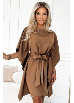 Numoco 287-39 SOFIA sukienka motyl z wiązaniem w pasie ze sklepu intimiti.pl w kategorii Sukienki - zdjęcie 187897345