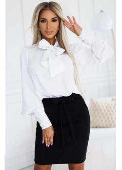 Numoco 569-2 zamszowa spódnica z wiązaniem ze sklepu intimiti.pl w kategorii Spódnice - zdjęcie 187897645