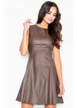 *Figl M342 sukienka brąz ze sklepu intimiti.pl w kategorii Sukienki - zdjęcie 187897676
