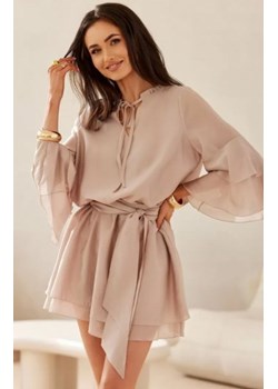 Oversizowa sukienka z wiązaniem Beatrice ze sklepu intimiti.pl w kategorii Sukienki - zdjęcie 187897699