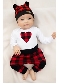 Bawełniane body niemowlęce z serduszkiem ze sklepu intimiti.pl w kategorii Body niemowlęce - zdjęcie 187898218