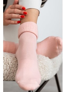 Steven 127-011 ciepłe skarpety różowe ze sklepu intimiti.pl w kategorii Skarpetki damskie - zdjęcie 187898567
