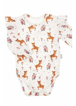 Bawełniane body dziecięce sarenki Lala ze sklepu intimiti.pl w kategorii Body niemowlęce - zdjęcie 187898865