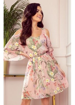 Letnia sukienka w kwiaty Marina Numoco 292-1 ze sklepu intimiti.pl w kategorii Sukienki - zdjęcie 187899176