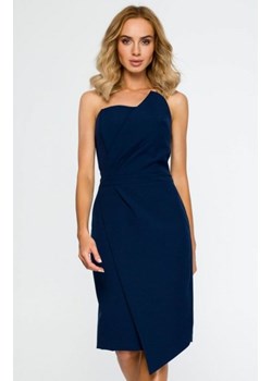 Moe M409 sukienka wieczorowa granatowa ze sklepu intimiti.pl w kategorii Sukienki - zdjęcie 187899306