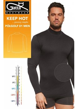 Gatta 3080S Keep Hot Men 01 półgolf męski ze sklepu intimiti.pl w kategorii T-shirty męskie - zdjęcie 187899457