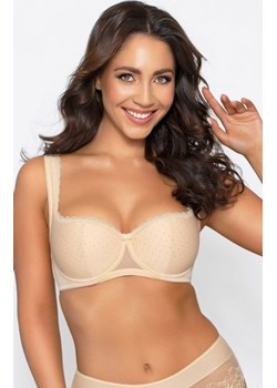 Sophia beżowy biustonosz push-up balkonetka ze sklepu intimiti.pl w kategorii Biustonosze - zdjęcie 187899727