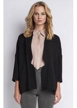 Casualowy żakiet czarny ZA114 ze sklepu intimiti.pl w kategorii Marynarki damskie - zdjęcie 187899958