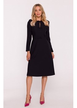 Stylove S413 sukienka z kokardkami czarna ze sklepu intimiti.pl w kategorii Sukienki - zdjęcie 187899965