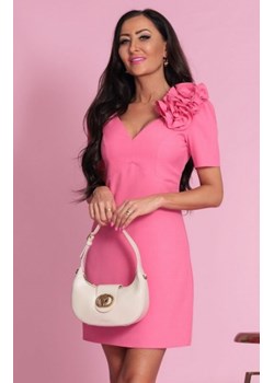 Elizabeth Emma elegancka sukienka z kwiatami róż candy ze sklepu intimiti.pl w kategorii Sukienki - zdjęcie 187900005