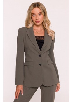 Stylove S417 taliowana marynarka khaki ze sklepu intimiti.pl w kategorii Marynarki damskie - zdjęcie 187900178