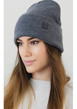 Kamea Sally czapka beanie damska grafitowa ze sklepu intimiti.pl w kategorii Czapki zimowe damskie - zdjęcie 187900326