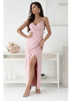 Duet Keli długa gładka sukienka brudny róż ze sklepu intimiti.pl w kategorii Sukienki - zdjęcie 187900407